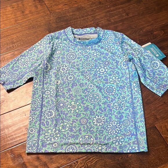 Coolibar Sandshark Surf Shirt, size L - Picture 1 of 8